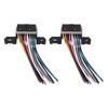 2PCS Diagnostic OBD2 16 PIN Female Connector Harness Car 16 PIN Female Plug Universally Fit for