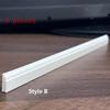 1/3Pcs Dollhouse Skirting Line Ceiling Line Model For Micro Landscape Decor Strip Handmade Diy Scene Doll House Accessories
