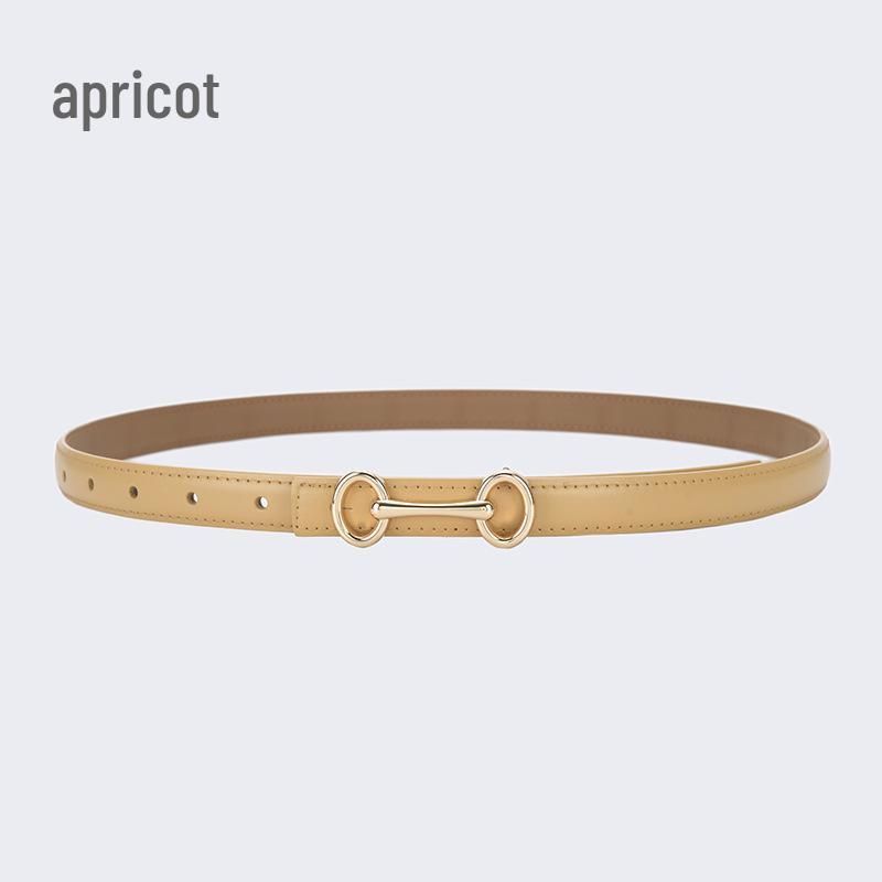 

Женский простой модный ремень из натуральной кожи - Универсальный для джинсов, брюк и платьев 105 cm