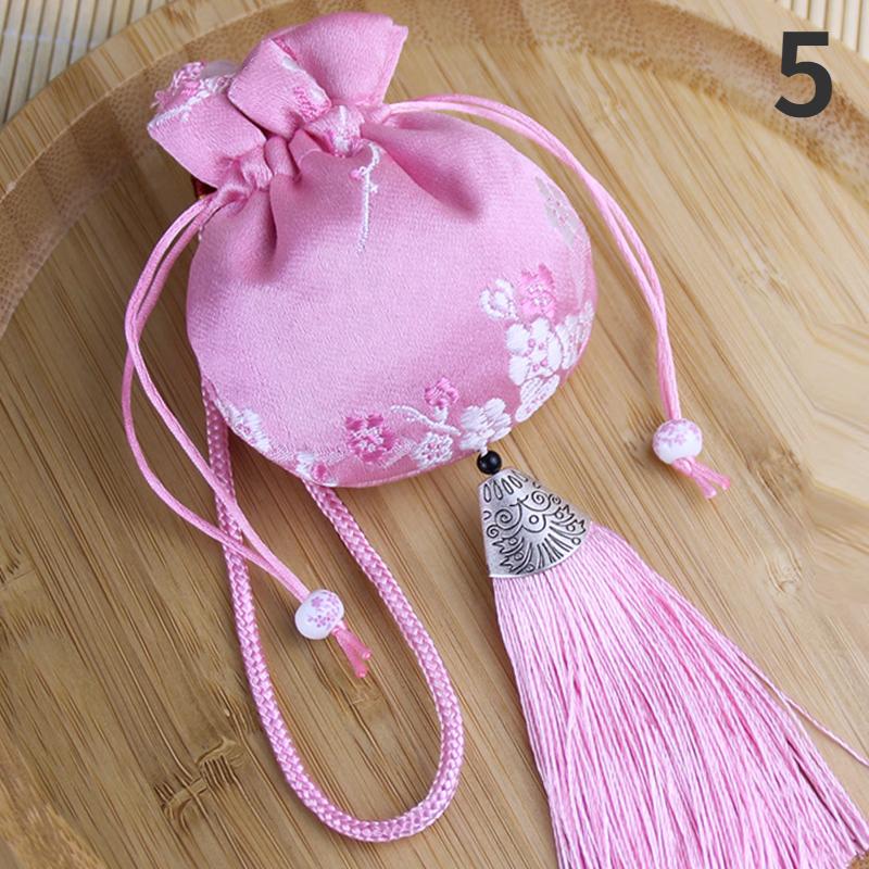 Temperament Sachet Fashion Retro Brocade Hanfu Accessories Car Hanging Decoration Portable Chinese Vintage Jewelry Storage Bags