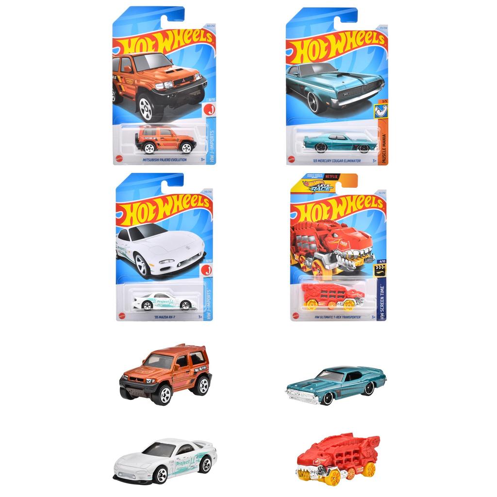 Hot Wheels Basic Car J Sortiment 36 Mașini Cutie Vânzare Vehicul Jucărie Mini Mașină pentru vârsta de 3 ani în sus 98MJ-C4982