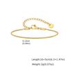 Snake Chain Bracelet for Women Stainless Steel Round 1.2mm 2mm Non-tarnish Waterproof Minimalist Stacking Jewelry
