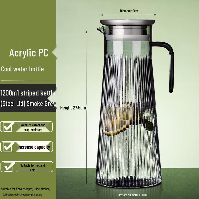 Homeglen Large Capacity Cold Water Pitcher