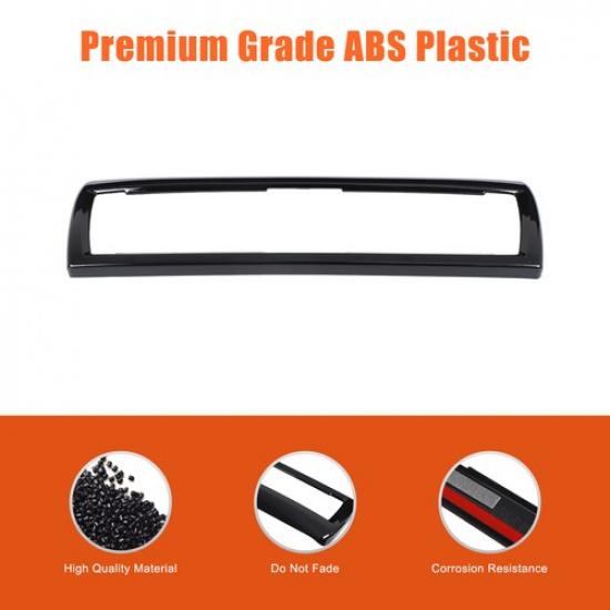 Glossy Piano Black Center Air Vent Trim For BMW 1/2 Series F21 F22 F23 2012-18