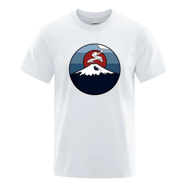 Camiseta Mount Fuji Japan Art S