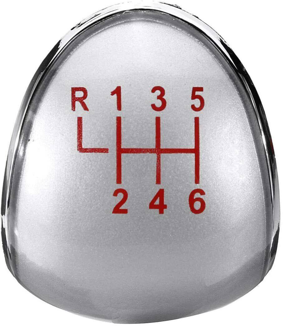 

6-скоростная ручка переключения передач, крышка с красным узором для FORD Fiesta Focus ST Transit 1pc как