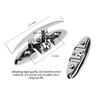 5"6“8” 316 Stainless Steel Boat Mount Folding Flip Up Cleat Marine Mooring Folding Cleat Boat Accessories Mooring Cleat Parts