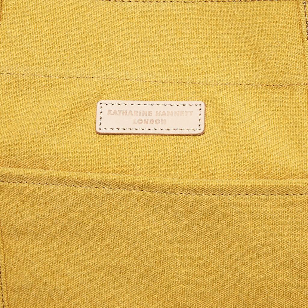 Hamnett Tote Bag Kurashiki Canvas Made In Japan Water Repellent L Camel [Catherine London] (size 8)
