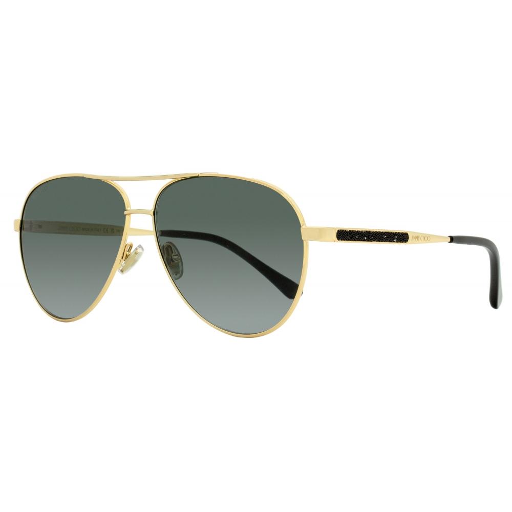 

Jimmy Choo Women s Pilot Sunglasses Jimena 2M29O Gold Black 60mm 2m29o