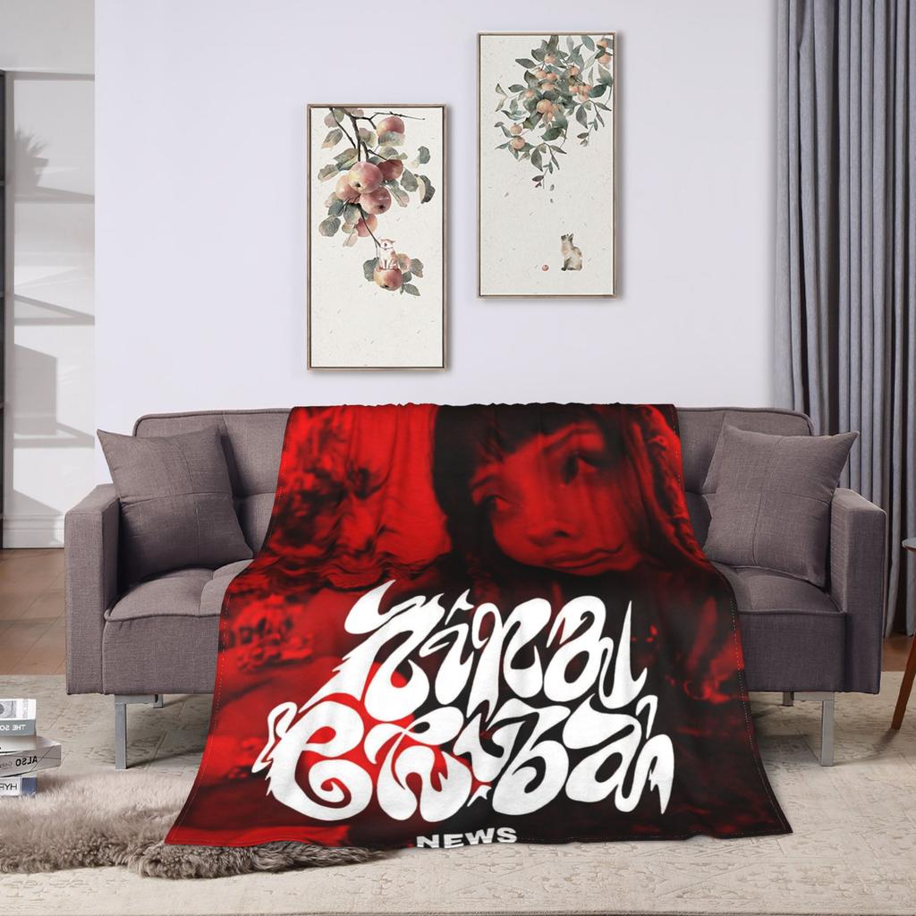 2025 Nina Chuba Cool Blankets Super Soft Funny Plush Throw Blanket For Couch Chair Picnic Flannel Bedspread Bed Cover