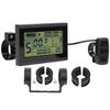Bike Conversion KTLCD3U Horizontal Black&White Screen LCD Meter Waterproof Connector