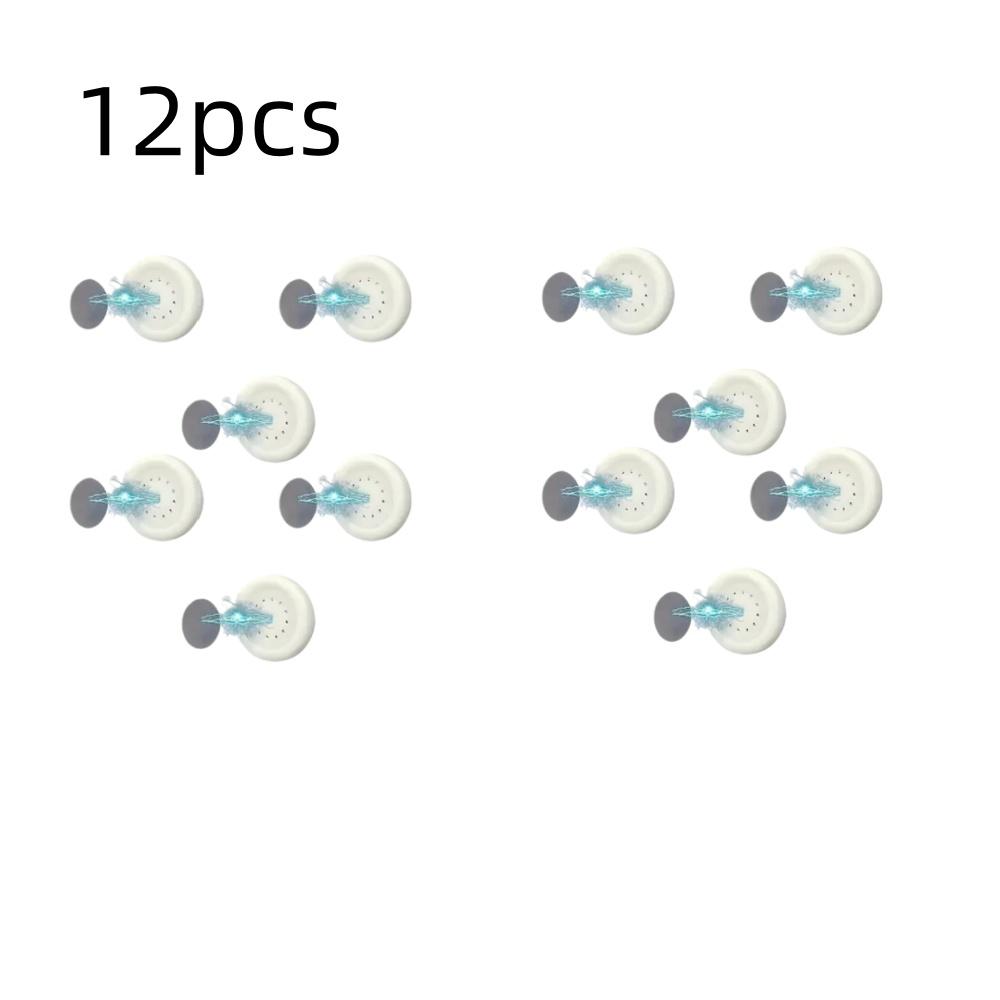 3/6pcs No Drill Magnetic Remote Holder - Wall Mount for TV/AC/DVD Remotes White Space-Saving Design Cup Holders 5