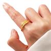 18K Gold Plated Snake-Shape Open Ring In Titanium Steel - Trendy, Cool, Light Luxury Finger Ring for Women In European American Style
