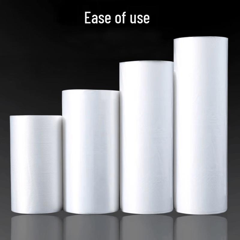 

Transparent Perforated Flat Food Roll Bags
