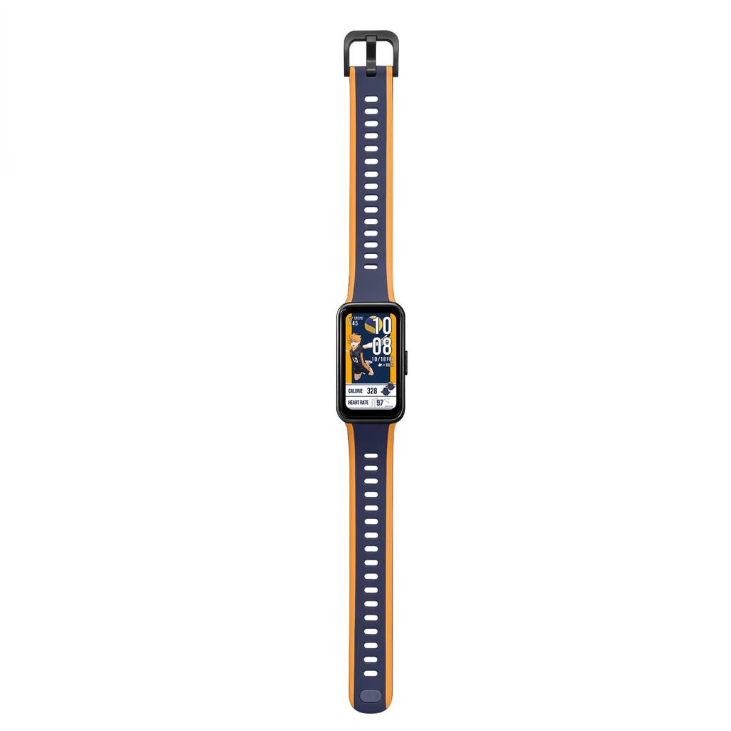 GARRACK Collaboration Karasuno High School Quartz 5 ATM Water AMOLED Digital Haikyu!! Uhr, Modell, Uhrwerk, Widerstand, Zifferblatt, HUC-HK-BD10-K, Herrenuhr