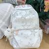Schoolbag Student School Bag 1011 Trend Simple Explosive Star Printed Backpack Ins High Value Large Capacity School Bag