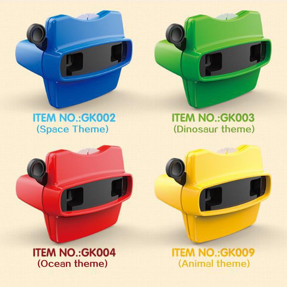 Portable Interactive Projector Toy Educational Viewer Toy For Classroom Home