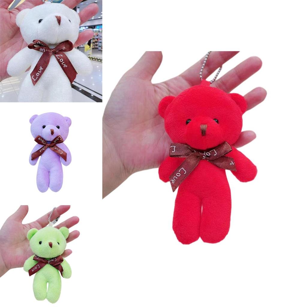 Uroczy Pluszowy Miś Brelok Zawieszka Hurtowy Prezent