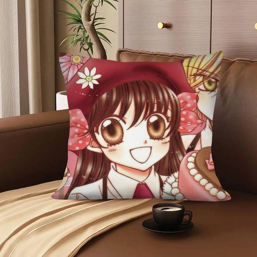 1Pc Anime Yumeiro Patissiere Pillow Case Fashion Square Pillowcase Bedroom Sofa Room Ins Decoration Leisure
