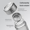 Portable Double Wall Tea Infuser Glass Tumbler