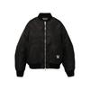 (WMNS) Tiger Head Embroidered Flight Jacket 'Black' Women's 2182B562-001