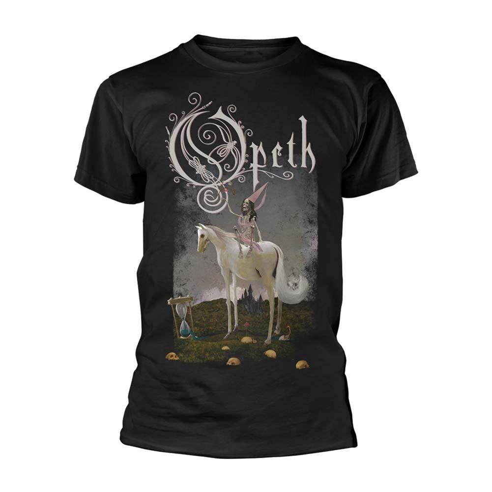 Men s Opeth Horse T-shirt Medium Black XXL