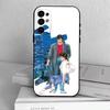 Retro C-City Hunter Comic  Phone Case For Samsung S25,S24,S21,S22,S23,S30,Ultra,S20,Plus,Fe,Soft Silicone Black Cover