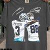 Comfort Colors George Pickens and Ceedee Lamb Bootleg Graphic Football T-Shirt