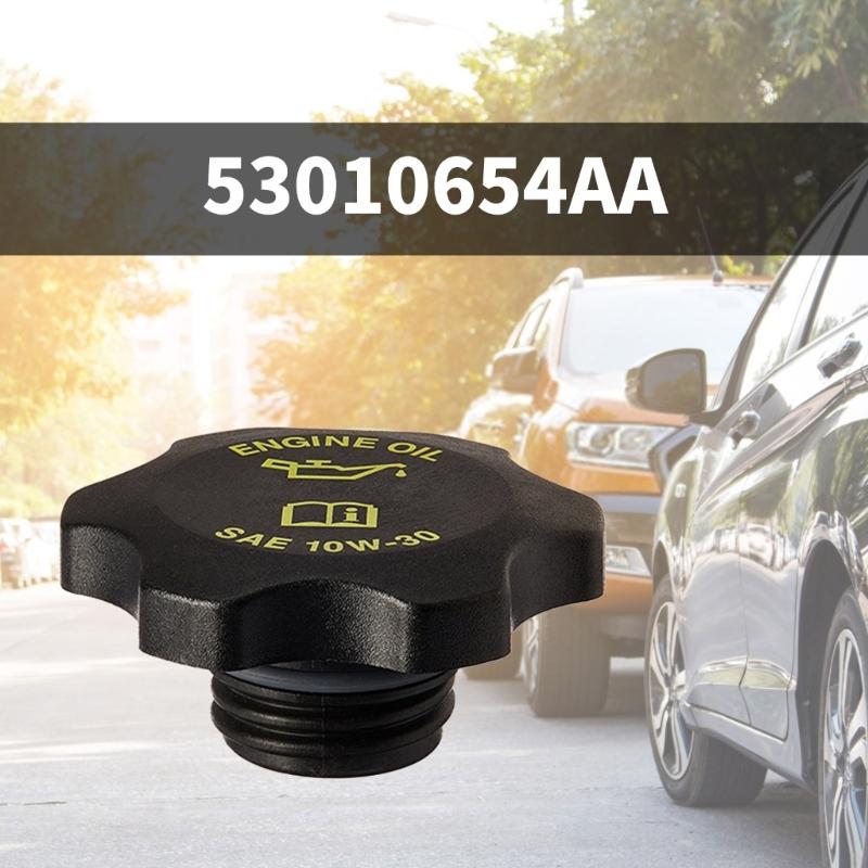 Upgrades Engine Oil Filler Caps Replacements Oil Filler Cover 53010654AA Replacements Vehicle Accessories for Vehicles