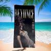Beyonce Super Singer Microfiber Printed Beach Towel Mountain Climbing Yoga Beach Swimming Running Absorbent Soft Towel