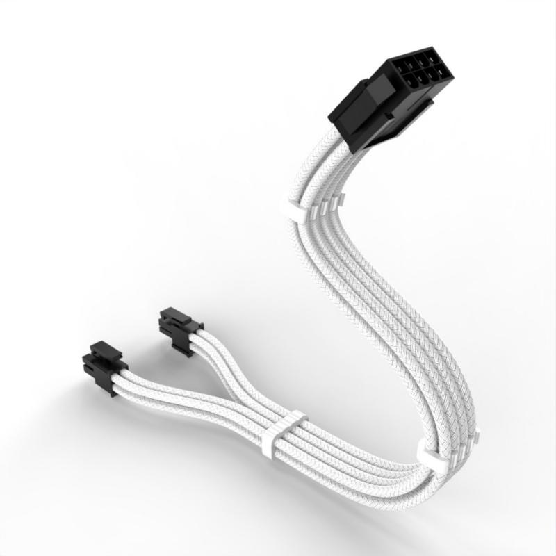 ATX12V CPU Power Cable Extension Sleeved Power Cable 8Pin CPU Power Extension Cable for Enhances Compatibility 300mm