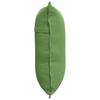 Back Cushion Light Green 60 x 50 cm Cord Fabric