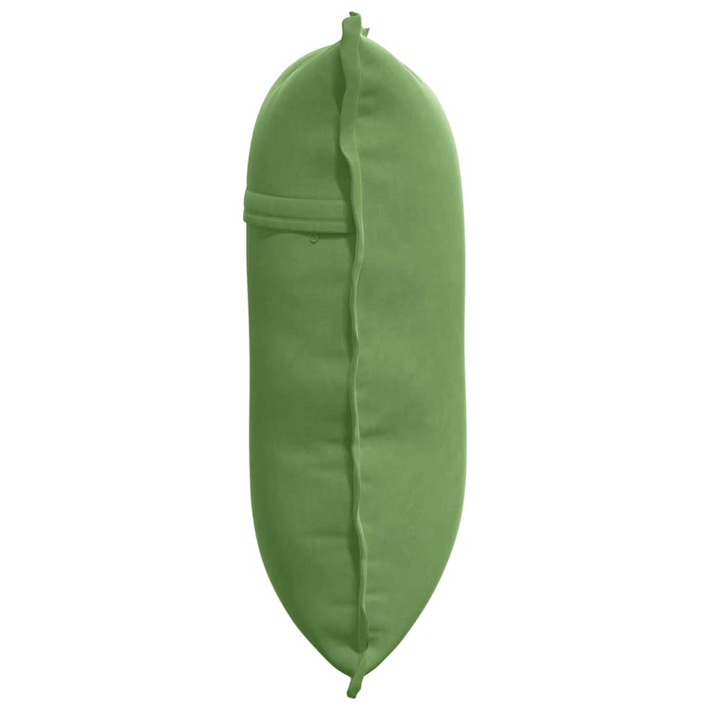 Back Cushion Light Green 60 x 50 cm Cord Fabric