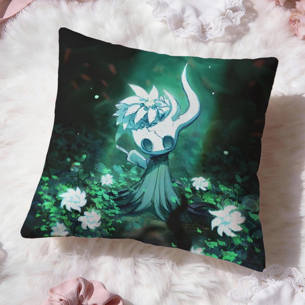 Game H-Hollow KnightS Cushion Cover Premium Comfort Reversible Pillow Cove -Two in One Design for Any Room & Car Interior