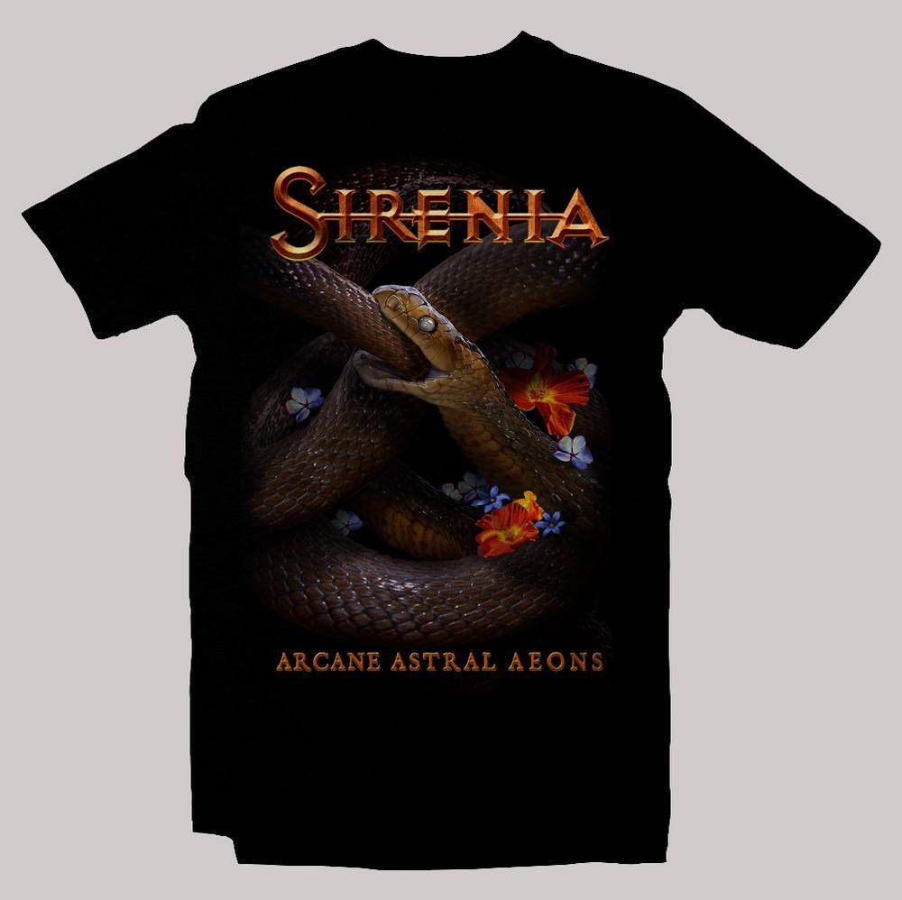 

NEW Sirenia Band Album For Fans Heavy Cotton Black S5XL T Shirt AG918 Unisex T-Shirt XXXXL