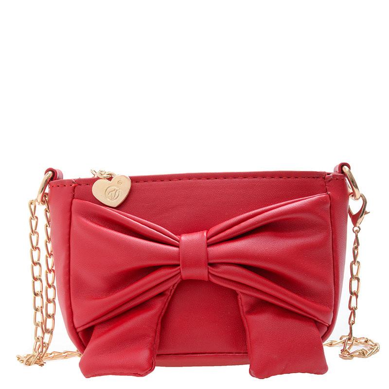 Stylish Children's Butterfly Knot Handbag With Chic Design For Young Girls