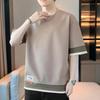 Summer Oversized 8XL Men's T-Shirts Drop Shoulder Male T-shirts Clothes Man Top Tees