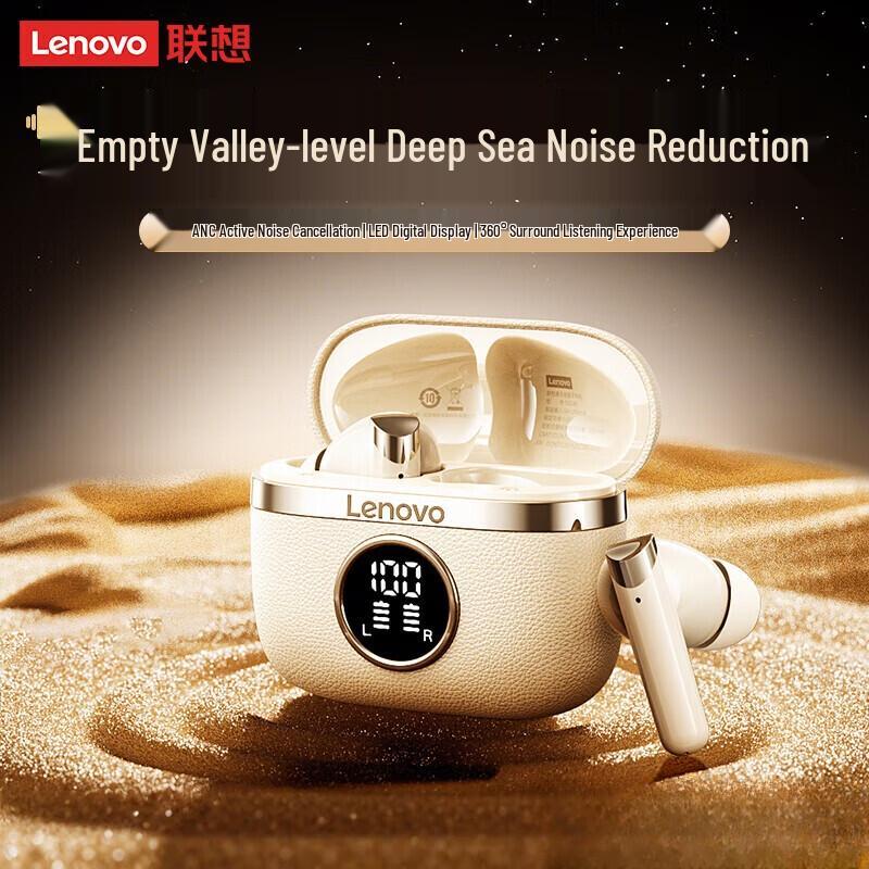 

Lenovo TA240 ANC Noise-Cancelling Bluetooth Earbuds