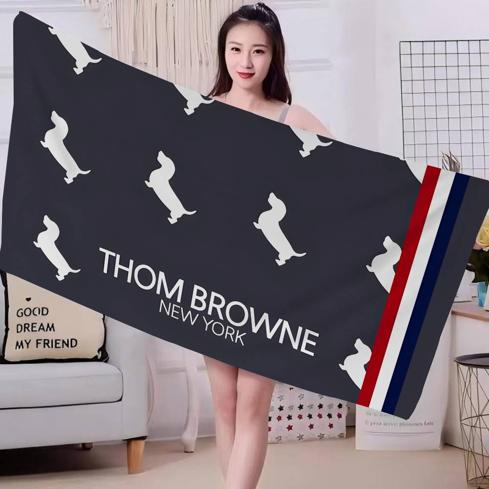 Modemarke T-Thom B-Braun Anime Strand Schwimmtuch Weich Saugfähig Waschlappen Kindergeschenke für Kinder Reise Camping Fitnessstudio Cotton 30x30cm