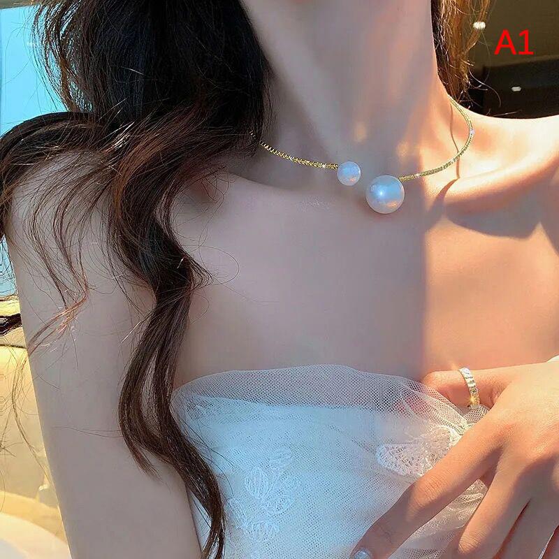 

Модные простые искусственные жемчужные свадебные комплекты ювелирных изделий, регулируемое ожерелье, браслет для женщин, хрустальные свадебные украшения, подарок Necklace золотой