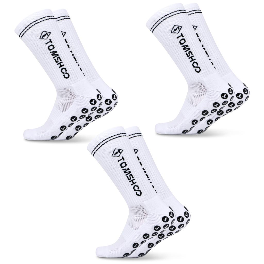 Football Socks for Men and Women Anti-Slip Grip Comfortable for Hiking Running Basketball