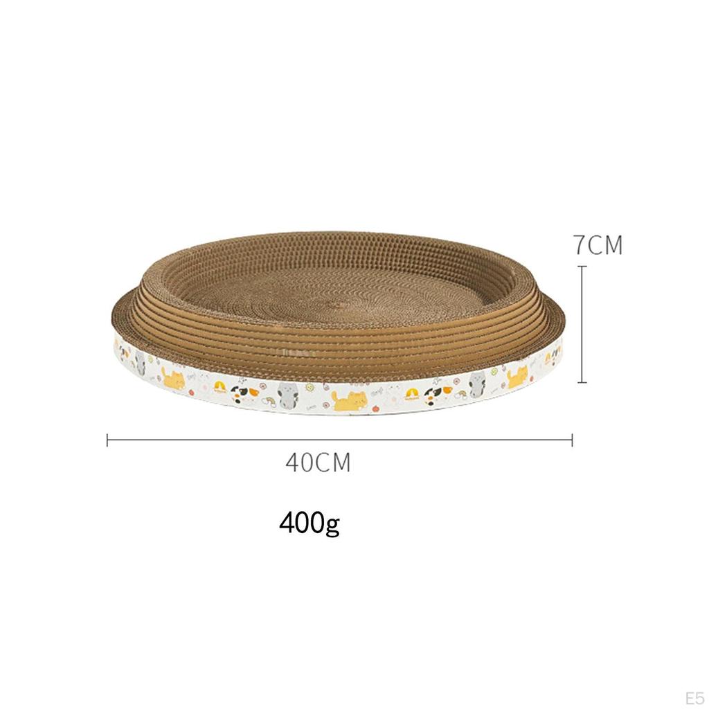 Cardboard Cat Scratcher Bed for Feline Claw Care