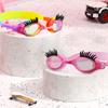 Kinder-Wimpern Schwimmbrille Anti-Beschlag Dicht Keine Lecks Schwimmbrillen Niedliche Brille für Kinder Mädchen Pool