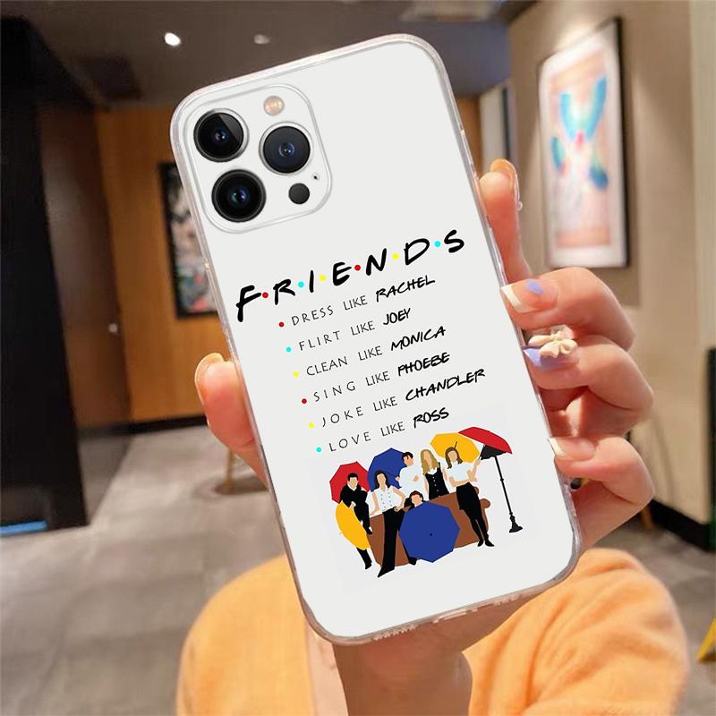 Friends Tv Show Phone Case For Iphone 17 Pro Max Air 16 15 14 13 Pro Max 15 16 Pro 15Plus Shell