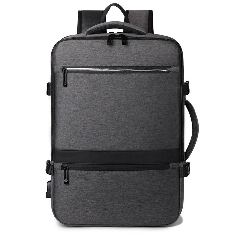 

Деловые рюкзаки, Модные мужские водонепроницаемые рюкзаки для компьютера, Школьные рюкзаки для студентов, Дорожные рюкзаки большой вместимости серый