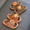 Kapibara Summer Children's Sandals Non-Slip Cute Boys and Girls Home Bathing Slippers for Big Kids and Toddlers