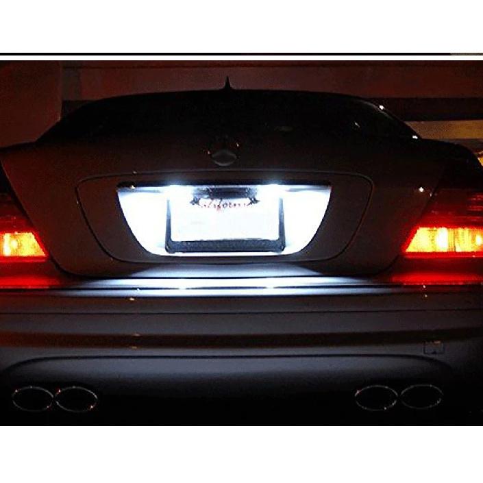 2pcs Car Led Signal Lamp Number License Plate Light Canbus No Error For Renault Espace 5 2015-2021 Automobiles Parts Accessories