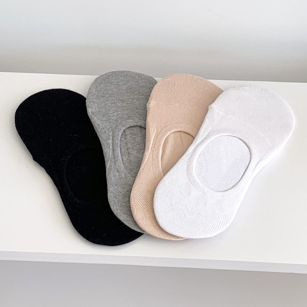 12 pairs of simple socks/fake socks (practical) that won't come off in all four seasons for men and women