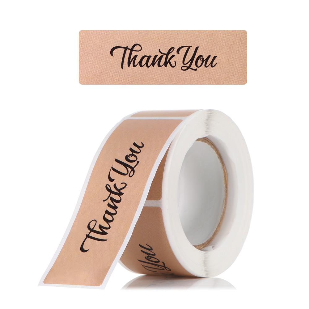 120PCS Thank You For Your Orders Stickers Sealing Labels Small Business Packaging Decals Gifts Wrapping Party Crafts Supplies