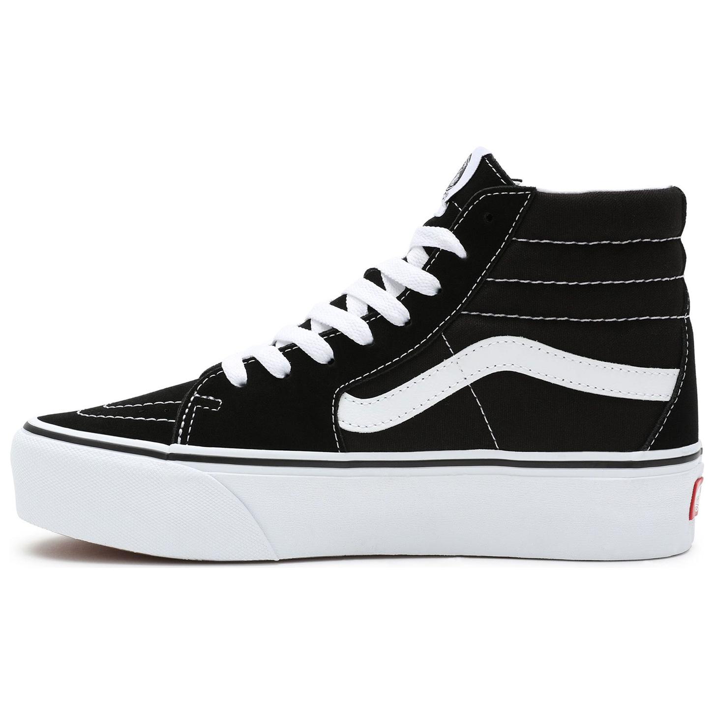 

Vans Sk8-Hi Platform 2.0 Модные спортивные высокие кеды для скейтборда Женские кроссовки Черные VN0A3TKN6BT1 36.5
